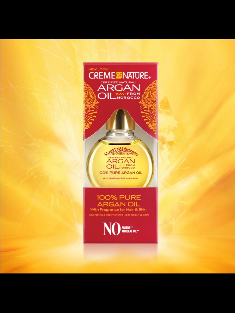 100% Pure Argan Oil Serum - Golden Yellow